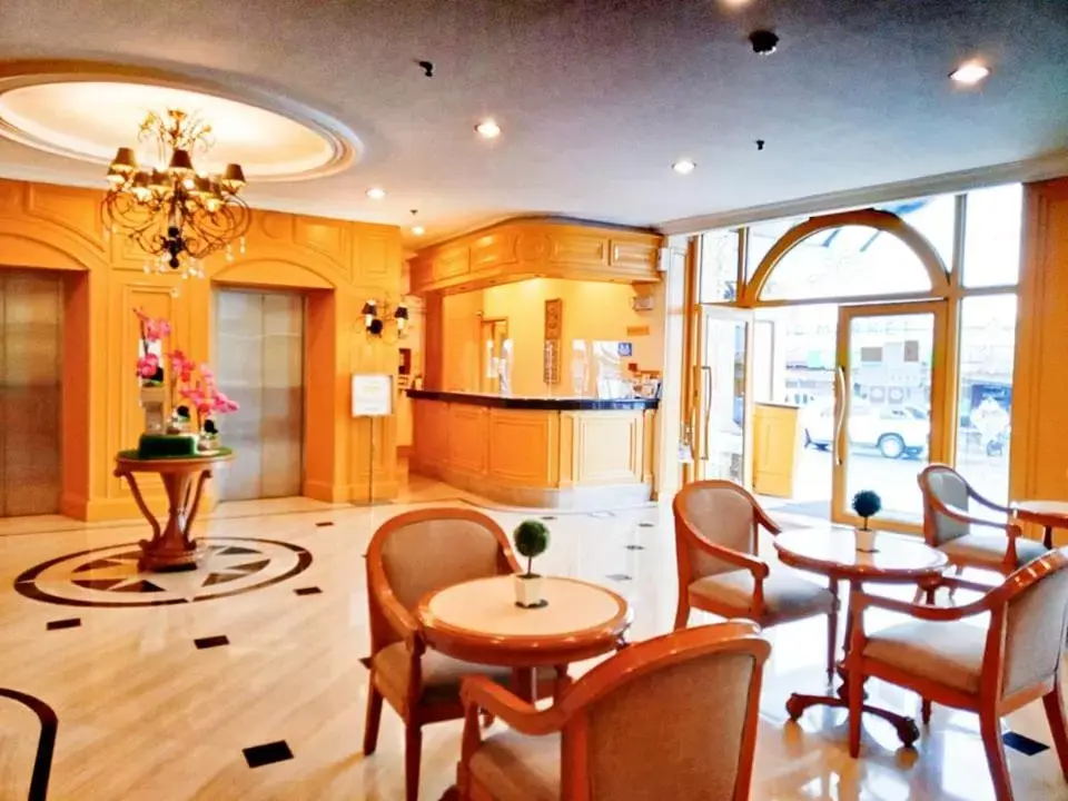 Lobby or reception in The Grand Dame Hotel